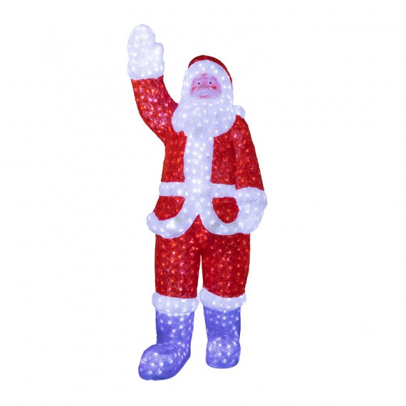 Фотография товара 'Neon-night Акриловая светодиодная фигура Санта Клаус, 210 см 513-182'