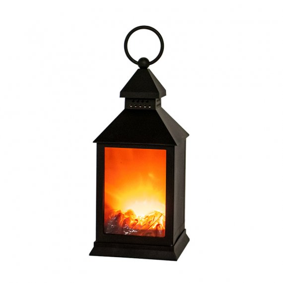 Фотография товара 'Neon-night Светодиодный камин «Волшебный фонарь» с эффектом живого огня 11х11х24,5 см, 511-026'