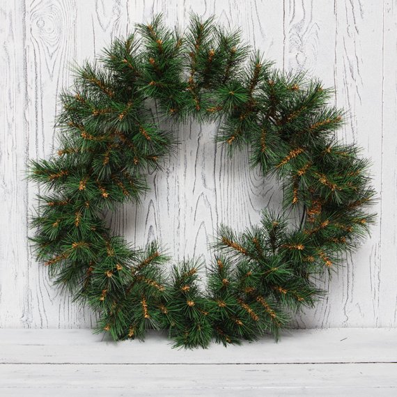 Фотография товара 'Neon-night Еловый венок &#216; 60 см, леска, 307-153'