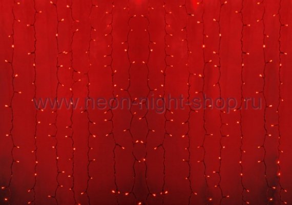 Фотография товара 'Neon-night Гирлянда Светодиодный Дождь, 2х3 м, постоянное свечение, 220В 235-152-6'