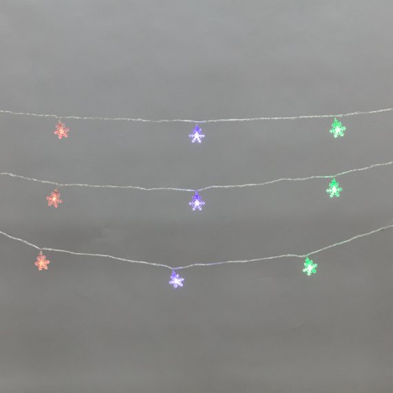 Фотография товара 'Neon-Night 304-024 Гирлянда светодиодная Снежинки большие 5м, 20LED'