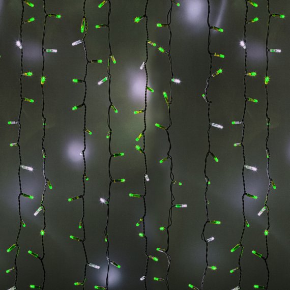 Фотография товара 'Neon-Night 235-226 Гирлянда Светодиодный Дождь 2х1,5м, эффект мерцания'