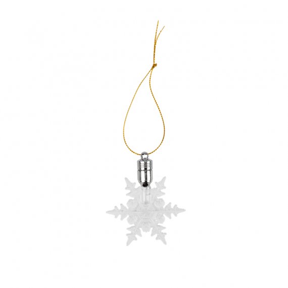 Фотография товара 'Neon-night Фигурка подвесная Снежинка RGB, 7*6 см 501-094'