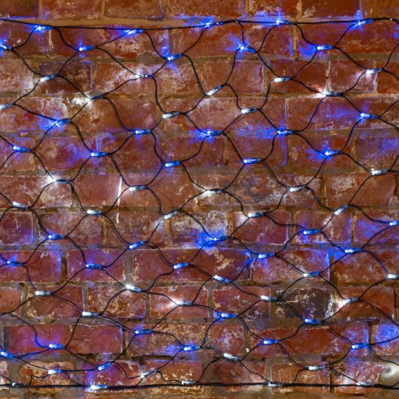 Фотография товара 'Neon-night Гирлянда-сеть светодиодная 2х0,7 м, свечение с динамикой 215-012'