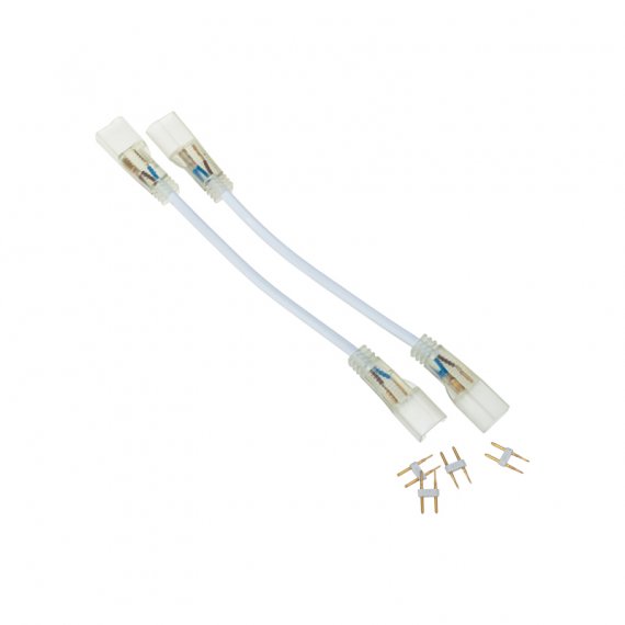 Фотография товара 'Neon-night Коннектор для одностороннего гибкого неона 8х16 мм, длина 20 см, 134-007'