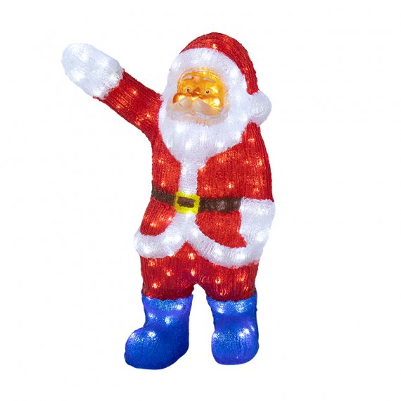 Фотография товара 'Neon-night Акриловая светодиодная фигура Санта Клаус, 60 см, 200 светодиодов 513-272'
