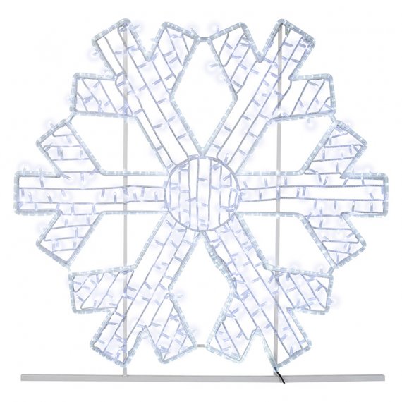 Фотография товара 'Neon-night Фигура световая «Снежинка» 125х120 см 501-359'