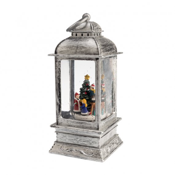 Фотография товара 'Neon-night Декоративный фонарь с эффектом снегопада и подсветкой «Рождество» 501-065'