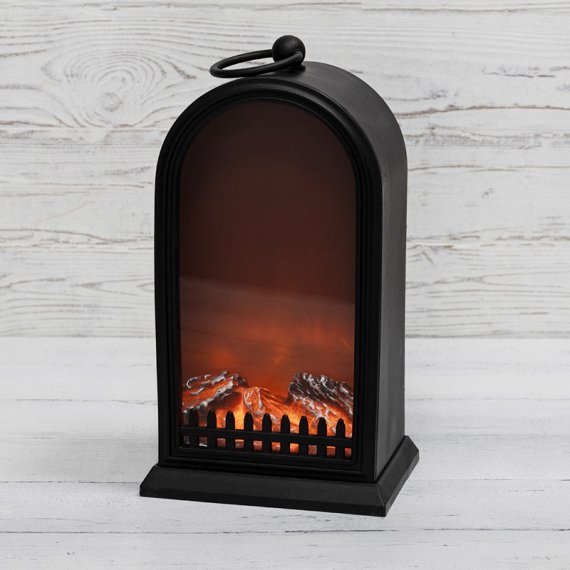 Фотография товара 'Neon-night Светодиодный камин «Фьюжн» с эффектом живого огня 14,7x11,7x25 см, 511-039'