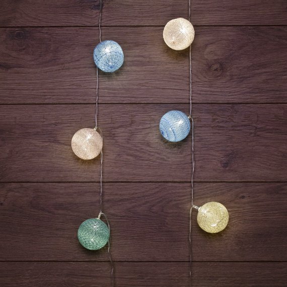 Фотография товара 'Neon-night Тайские фонарики «Пудра» 1,5 м 303-089'