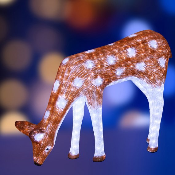 Фотография товара 'Neon-night Акриловая светодиодная фигура Олень мама, 100х130 см, 2850 светодиодов 513-104'