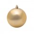 Фотография товара 'Елочная фигура Шар  10 см, цвет золотой глянцевый 502-071'