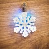 Neon-night Фигурка подвесная Снежинка RGB, 6*6 см 501-097