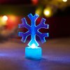 Neon-night Фигура светодиодная на подставке Снежинка, RGB 501-055