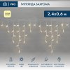 Neon-night Гирлянда Айсикл (бахрома) светодиодный, 2,4х0,6 м, 220В 255-037-6