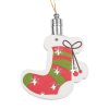 Neon-night Фигурка подвесная Новогодний носок RGB, 8*6 см 501-099