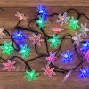 Neon-night Гирлянда светодиодная Снежинки 30 LED 4,4 метра с контроллером 303-065
