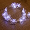 Neon-night Гирлянда светодиодная Снежинки, 2м, 20 диодов 303-010
