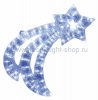 Neon-night Акриловая светодиодная фигура Летящая Звездочка, 62х41х2,5 см, 77 светодиодов 513-345